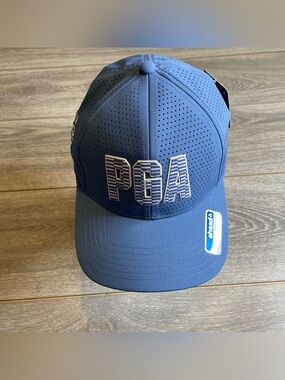 Ahead PGA Kentucky WWGA Blue Perforated Golf Hat Cap NWT Adjustable Fit